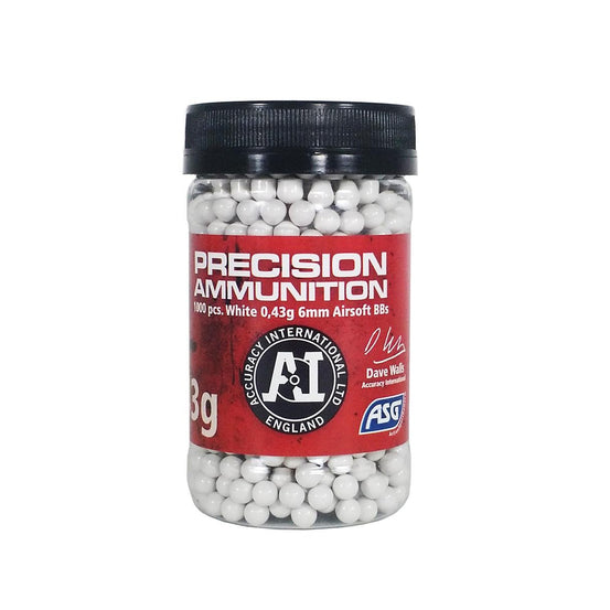 ASG Accuracy International 0.43g 6mm BB- 1000pcs-0