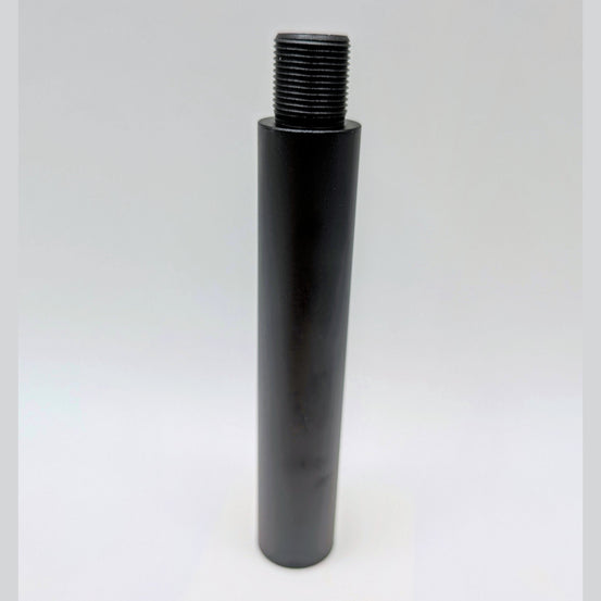Rebel Precision 14mm metal outer barrel extension, 115mm length, showcasing a sleek design and durable construction.