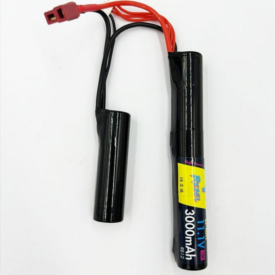 Rebel Battery - 3000mAh Li-Ion 11.1V 10C Nunchuck - Deans