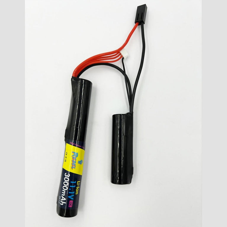 Rebel Battery - 3000mAh Li-Ion 11.1V 10C Nunchuck - Mini Tamiya