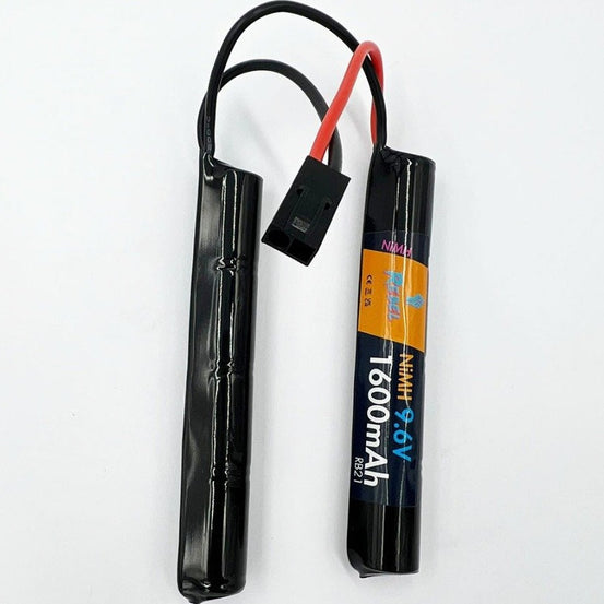 Rebel Battery - 1600mAh 9.6V NIMH Nunchuck - Mini Tamiya