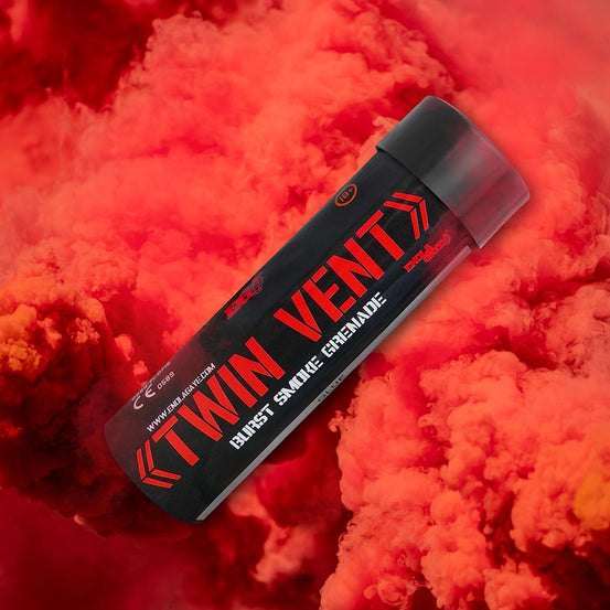 Enola Gaye Burst Wire Pull Red Smoke Grenade- Pack of 5-0