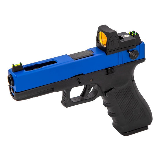 EU8 + RDS GBB Pistol (Dual Tone) (Blue|Black)