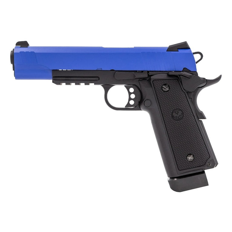 R14-R GBB Pistol (Dual Tone) (Blue|Black)