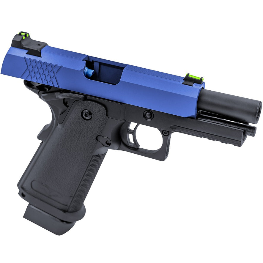 Hi-Capa 3.8 Pro GBB Pistol (Dual Tone) (Blue|Black)