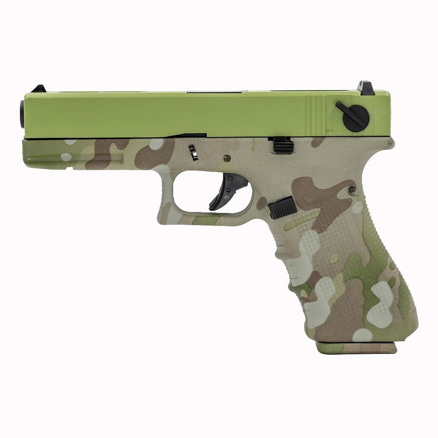 EU8 GBB Pistol (HYDRO) (Green|Camo)