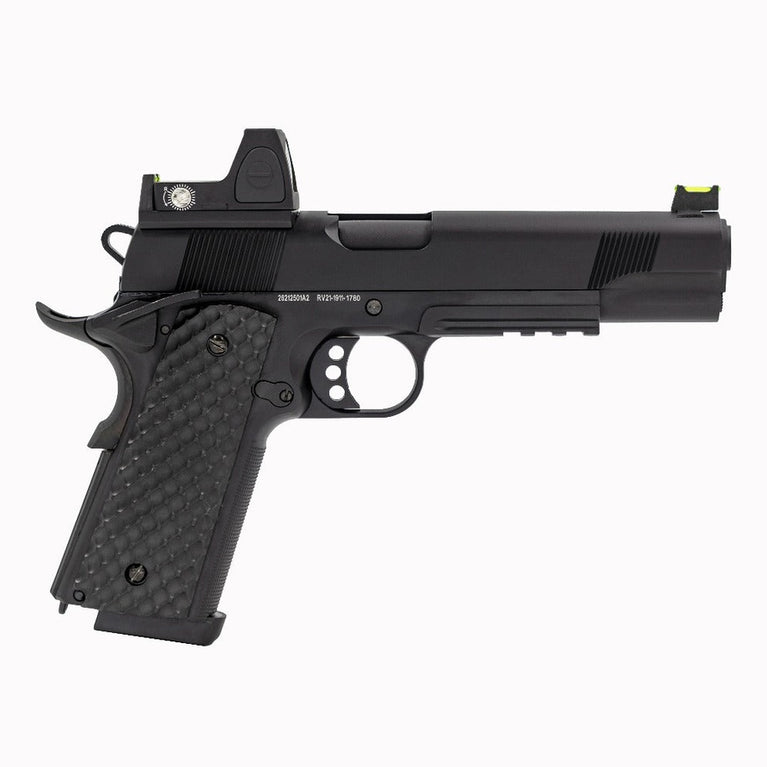 1911/MEU-R + RDS GBB Pistol (Black)
