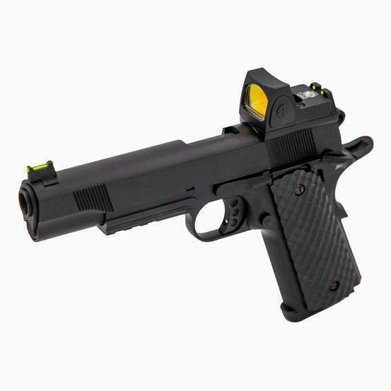 1911/MEU-R + RDS GBB Pistol (Black)