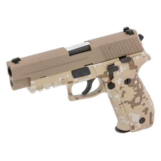 R226-R GBB Pistol (HYDRO) (Tan|Digi Desert)