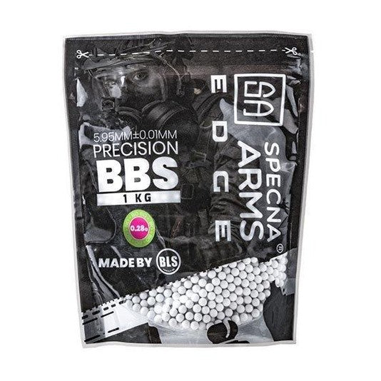 Specna Arms EDGE 0.28 BIO BB's 1kg (apx 3570) from BLS-0