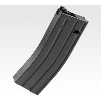 Tokyo Marui M4 MWS spare gas magazine with a sleek design, showcasing the capacity and durable construction.
