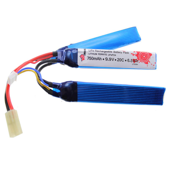 Vapex 9.9v Li-Fe Battery, 750mAh, LI-FE, sticks-0