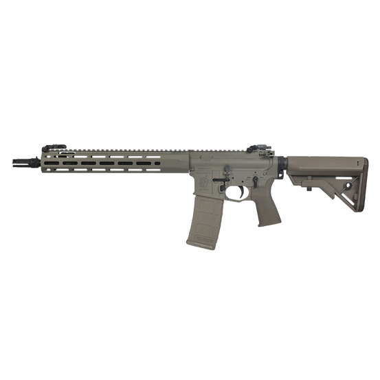 VFC KAC L403A1 KS-1 Tan Gas Blowback Rifle with realistic detailing and ergonomic design.