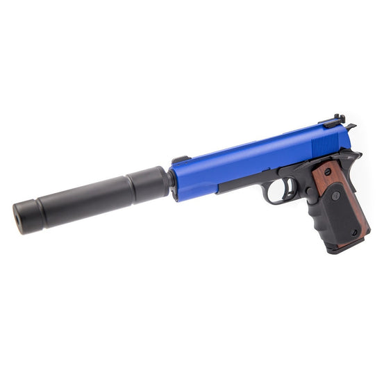 VX-9 Agency GBB Pistol (Dual Tone) (Blue|Black)