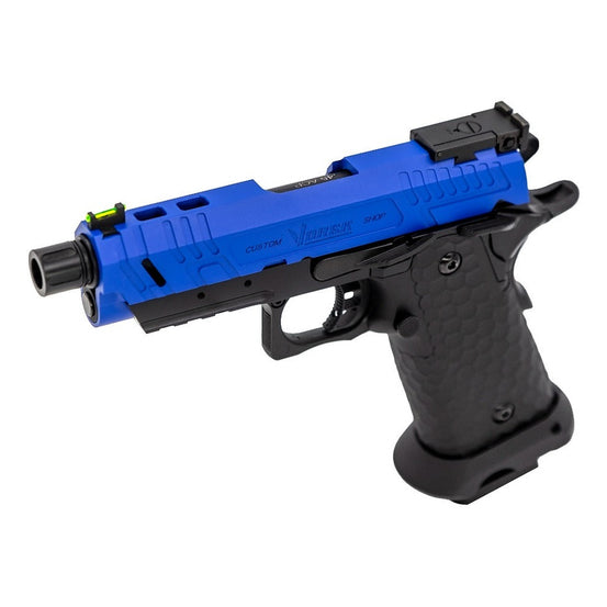 Hi-Capa CS Vengeance 3.8 Compact GBB Pistol (Dual Tone) (Blue|Black)