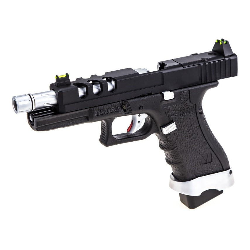 EU7-V GBB Pistol (Black) (Silver Match)