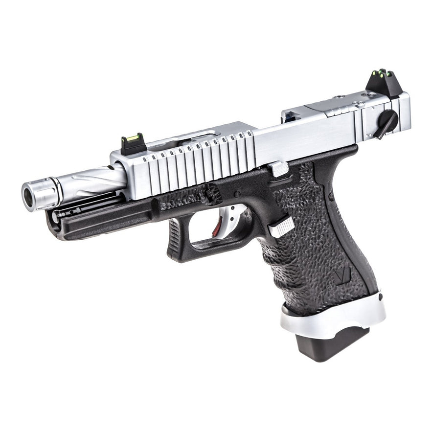 EU8-T GBB Pistol (Silver|Black)