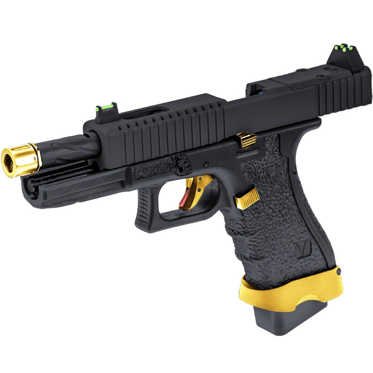 EU7-T GBB Pistol (Black) (Gold Match)