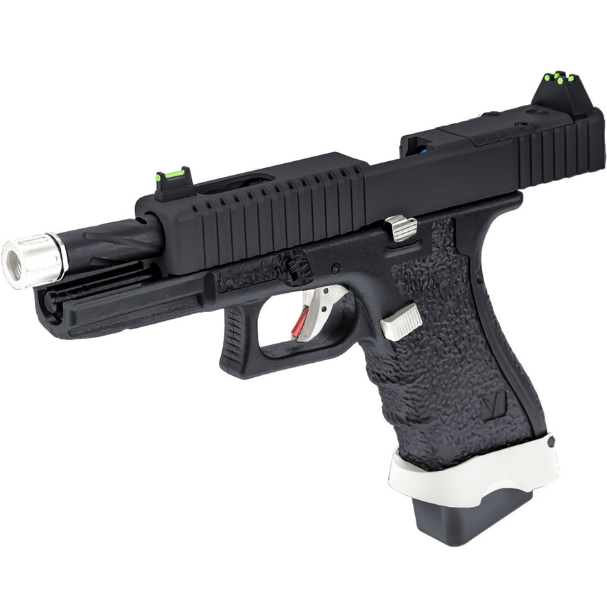 EU7-T GBB Pistol (Black) (Silver Match)