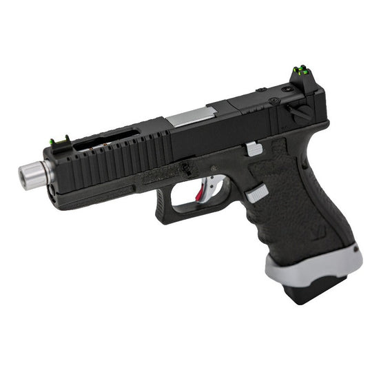 EU8-T GBB Pistol (Black) (Silver Match)