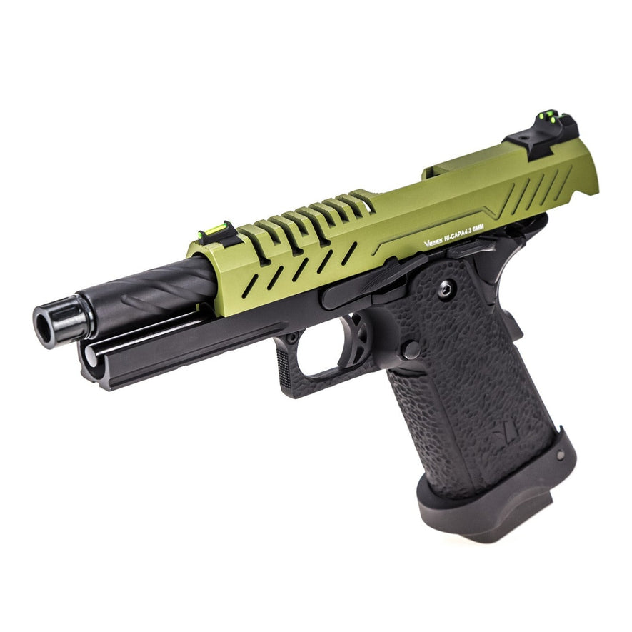 Hi-Capa 4.3 GBB Pistol (Green|Black)