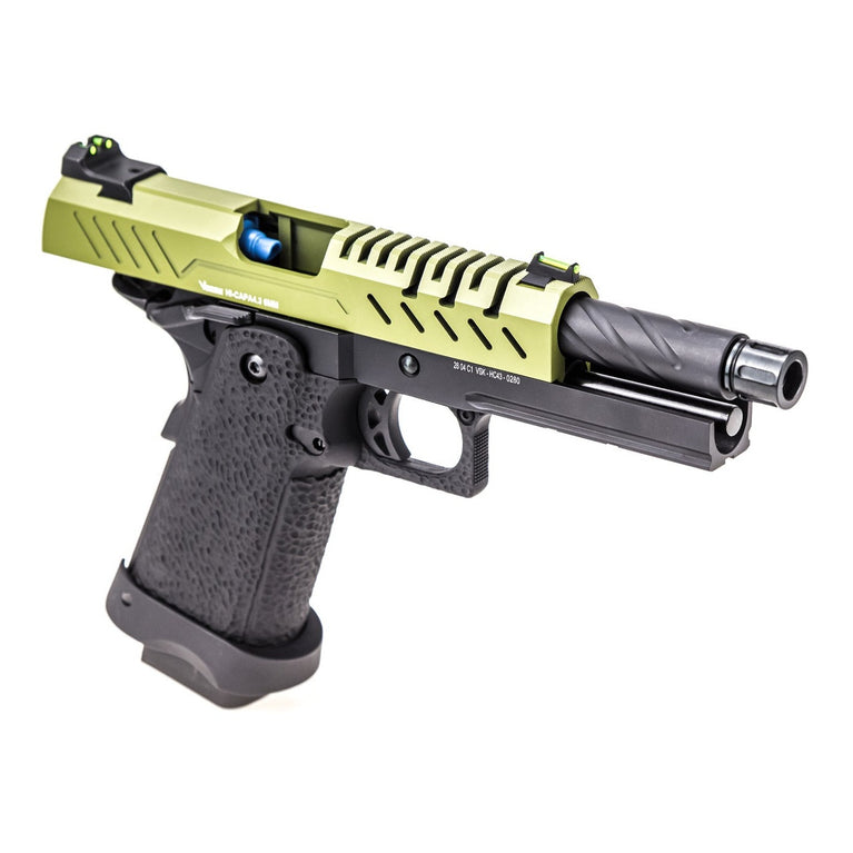 Hi-Capa 4.3 GBB Pistol (Green|Black)