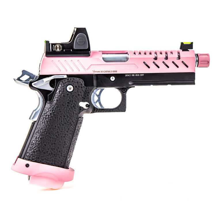 Hi-Capa 4.3 + RDS GBB Pistol (Pink|Black)
