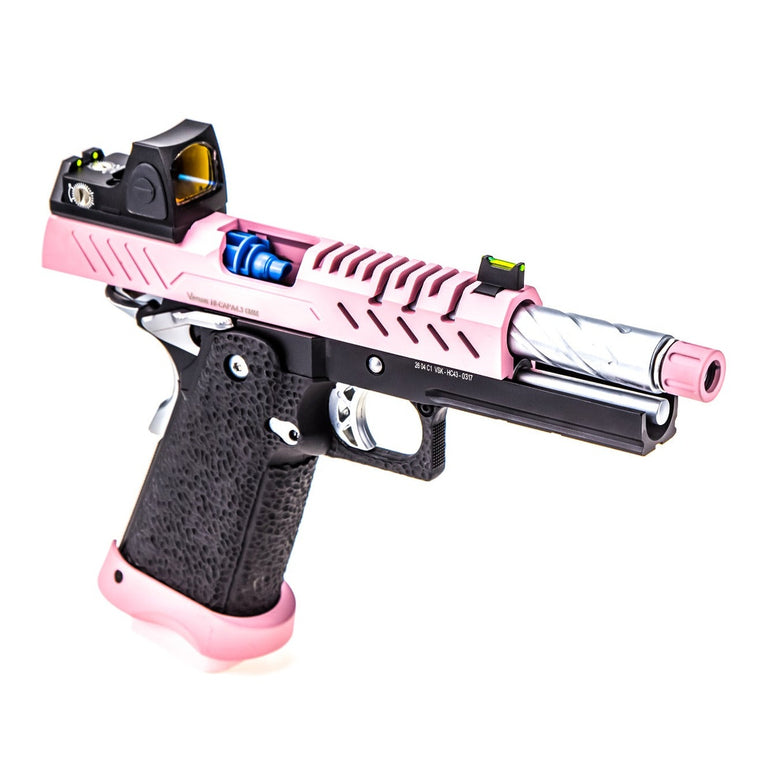 Hi-Capa 4.3 + RDS GBB Pistol (Pink|Black)