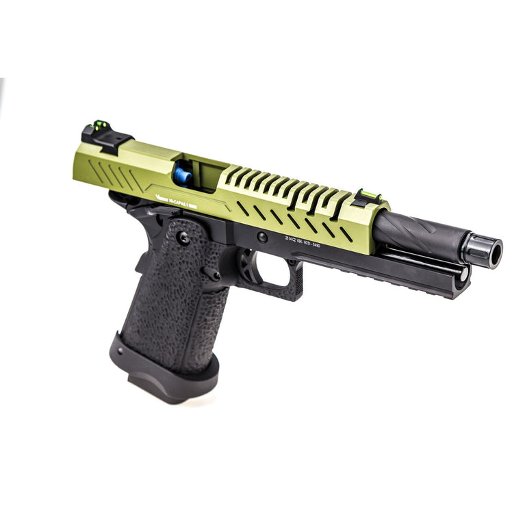 Hi-Capa 5.1 GBB Pistol (Green|Black)