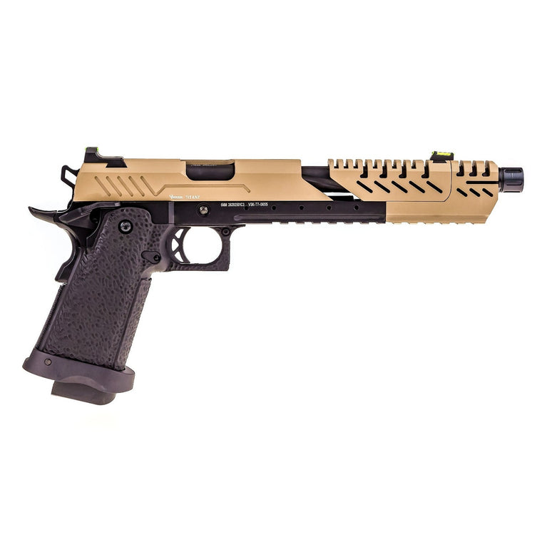 Hi-Capa 7.0 TITAN GBB Pistol (Tan|Black)