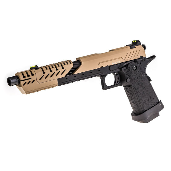 Hi-Capa 7.0 TITAN GBB Pistol (Tan|Black)