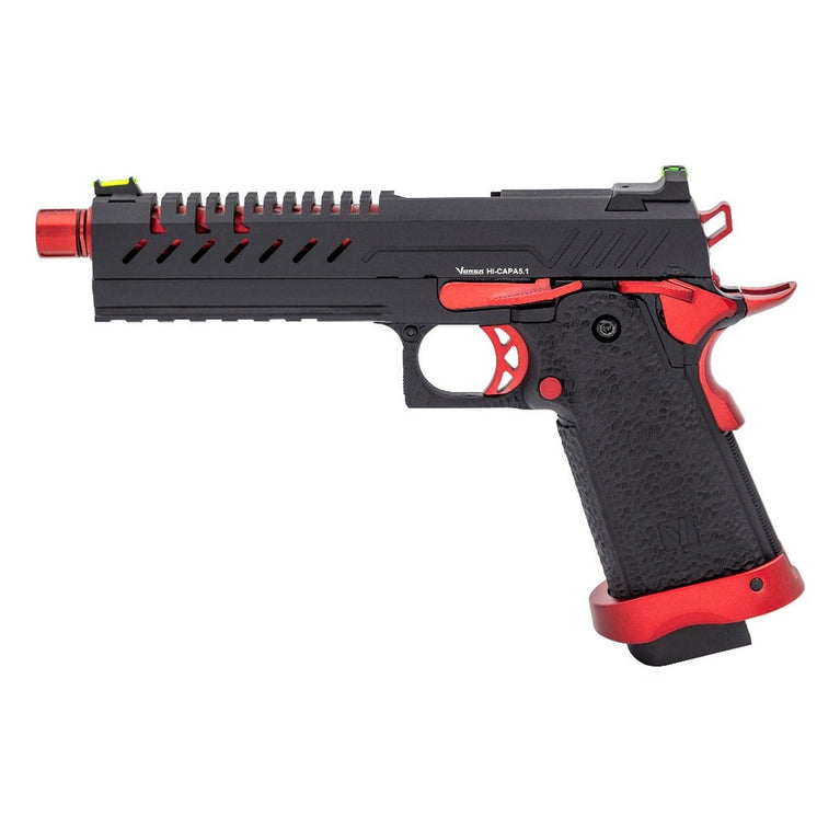 Hi-Capa 5.1 GBB Pistol (Black) (Red Match)
