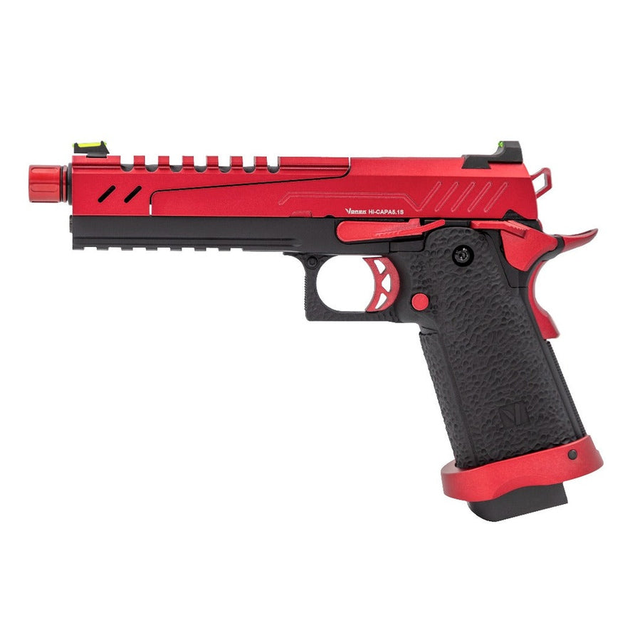 Hi-Capa 5.1S GBB Pistol (Red|Black)