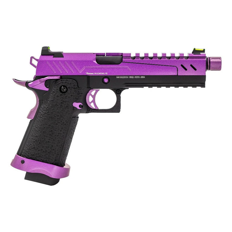 Hi-Capa 5.1S GBB Pistol (Purple|Black)