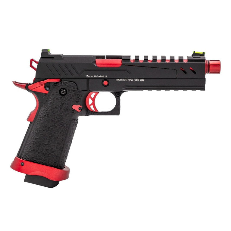 Hi-Capa 5.1S GBB Pistol (Black) (Red Match)