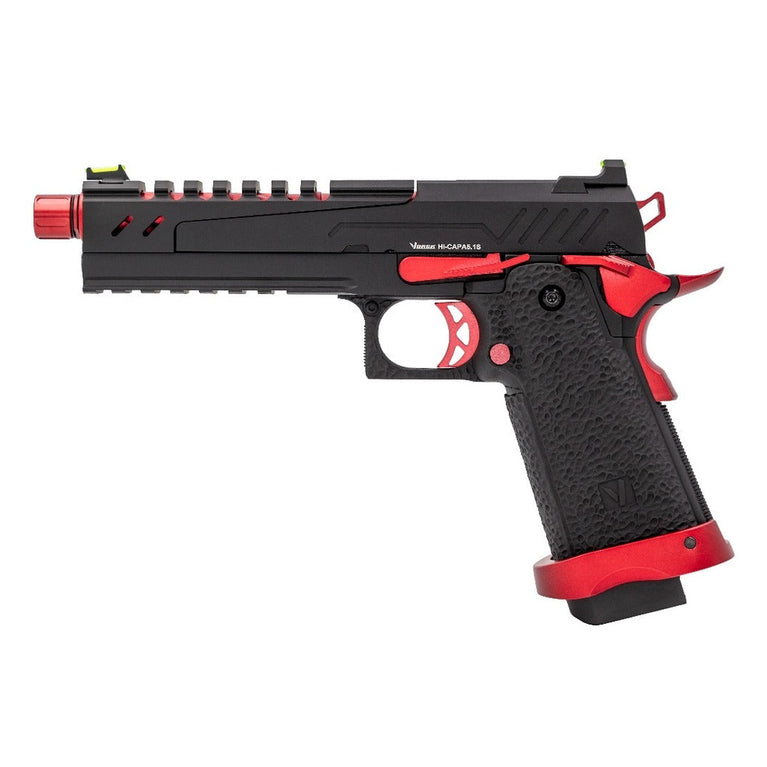 Hi-Capa 5.1S GBB Pistol (Black) (Red Match)