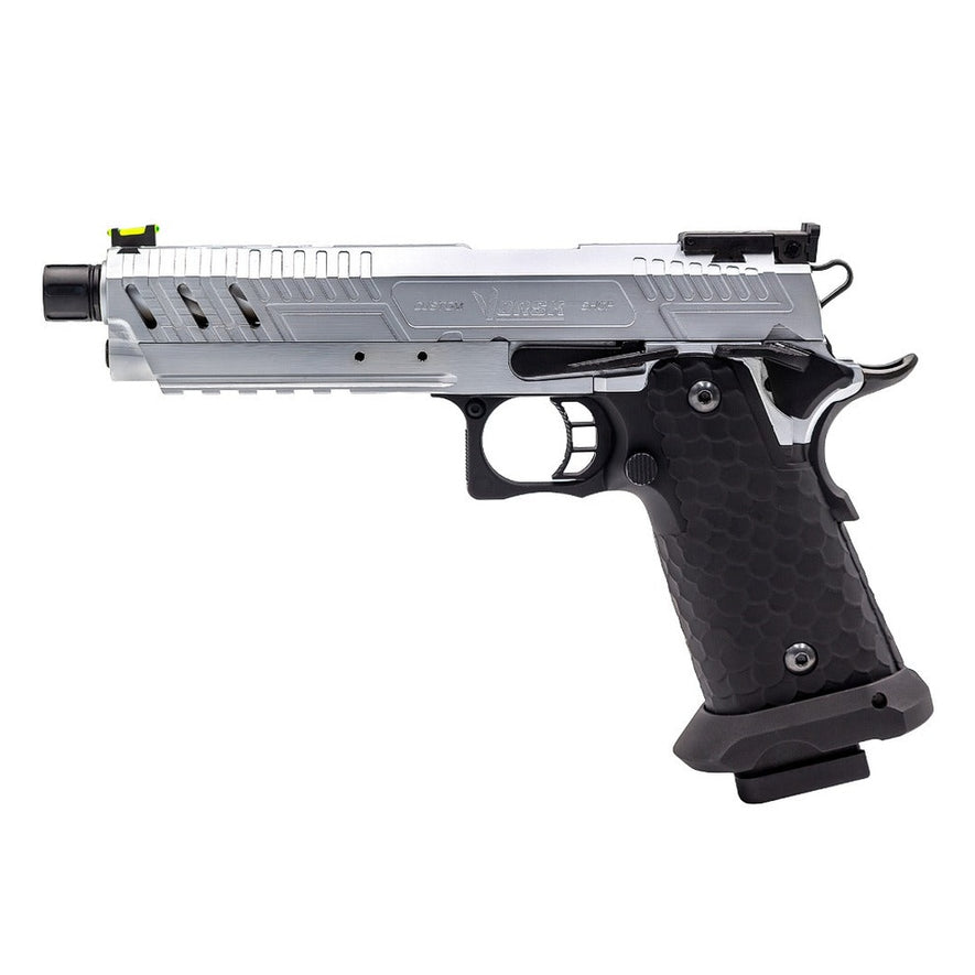 Hi-Capa CS Vengeance 5.1 GBB Pistol (Silver|Black)