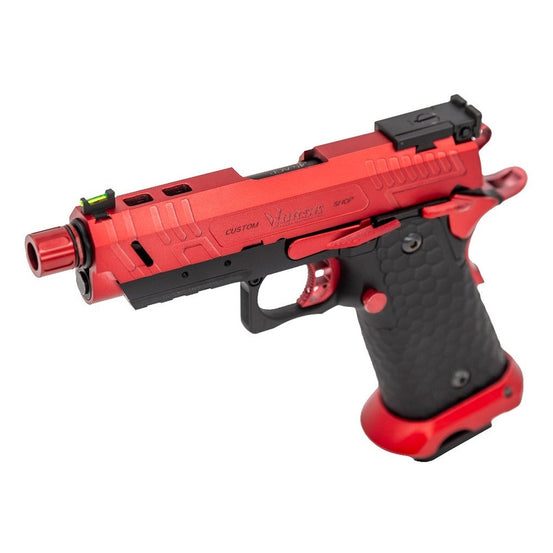Hi-Capa CS Vengeance 3.8 Compact GBB Pistol (Red|Black)