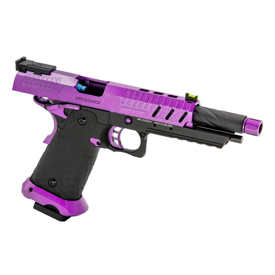 Hi-Capa CS Vengeance 5.1 GBB Pistol (Purple|Black)
