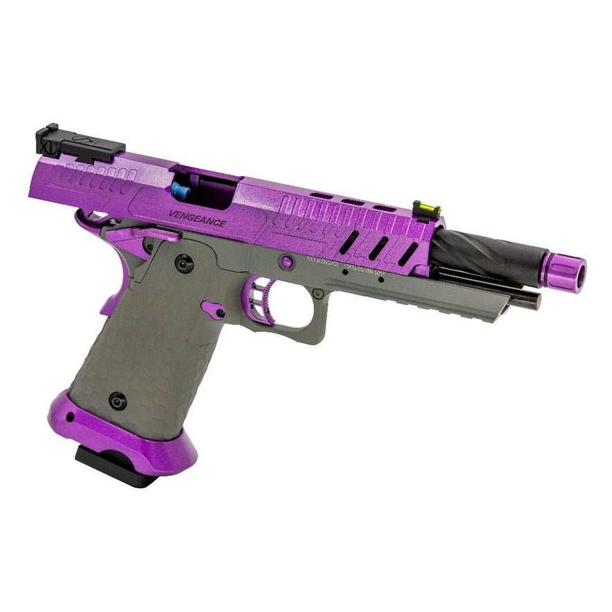 Hi-Capa CS Vengeance 5.1 GBB Pistol (Purple|Grey)