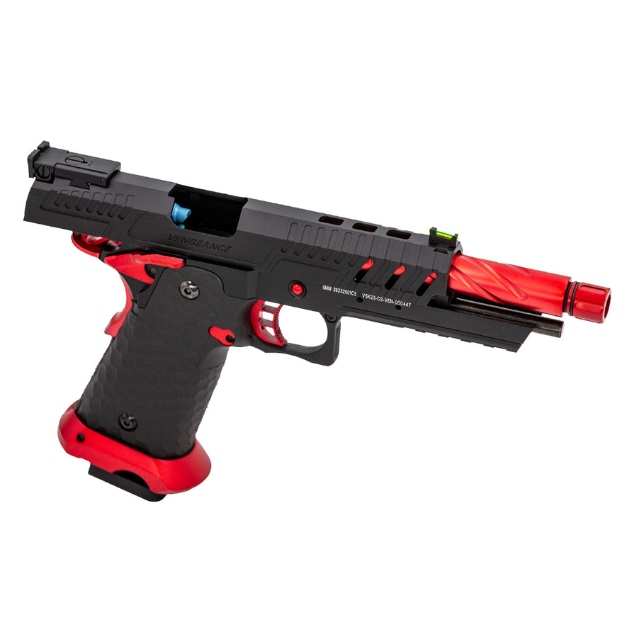 Hi-Capa CS Vengeance 5.1 GBB Pistol (Black) (Red Match)