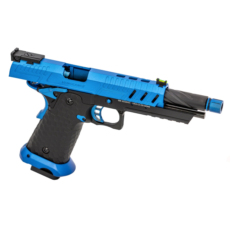 Hi-Capa CS Vengeance 5.1 GBB Pistol (Blue|Black)