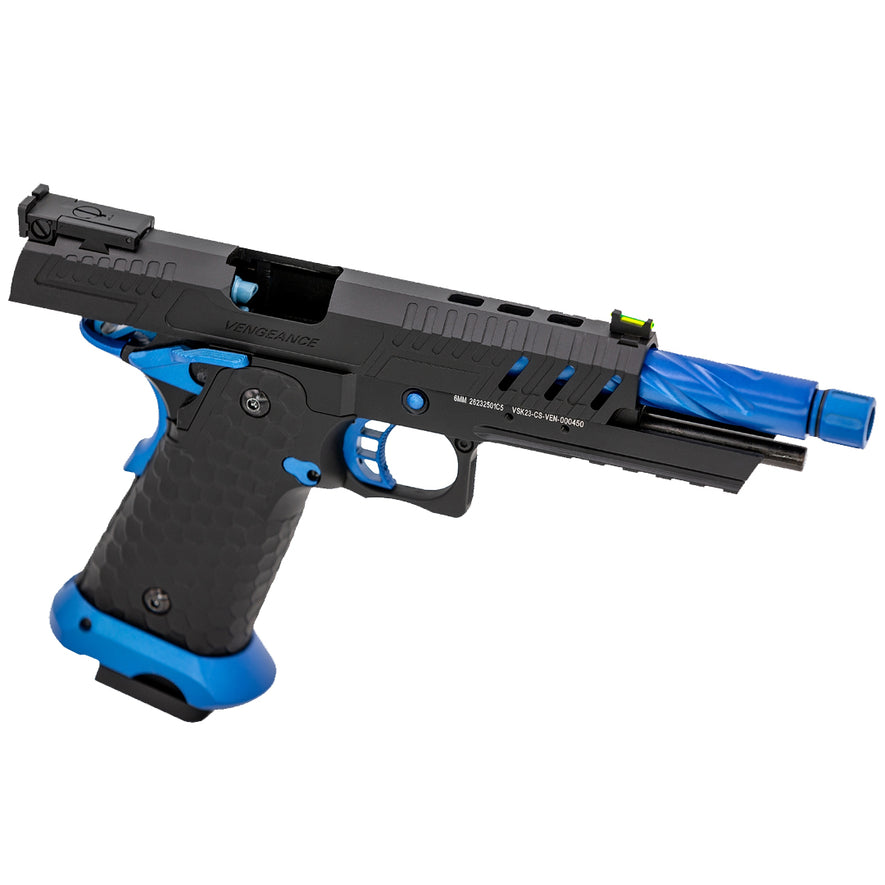 Hi-Capa CS Vengeance 5.1 GBB Pistol (Black) (V-Blue Match)