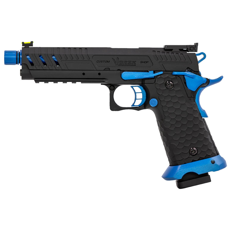 Hi-Capa CS Vengeance 5.1 GBB Pistol (Black) (V-Blue Match)