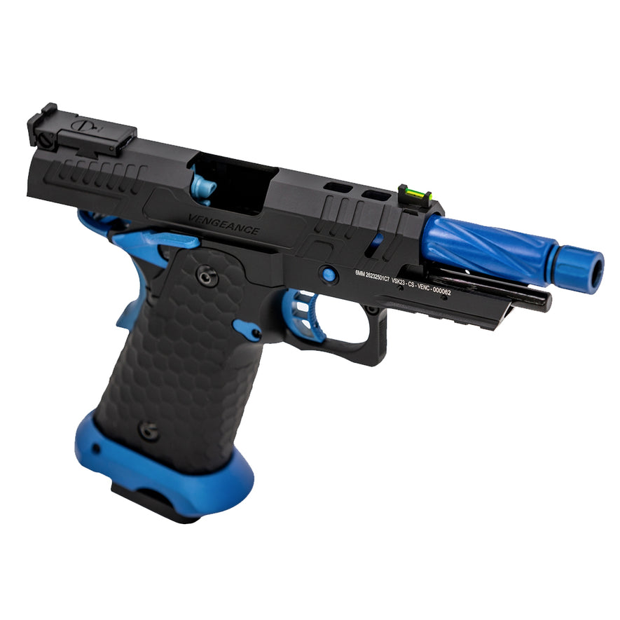 Hi-Capa CS Vengeance 3.8 Compact GBB Pistol (Black) (Blue Match)