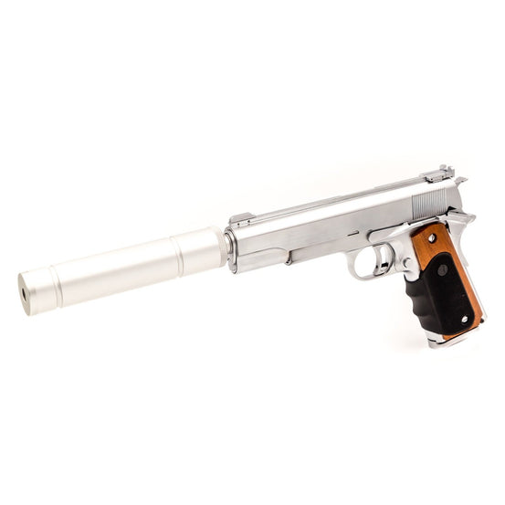 VX-9 Agency GBB Pistol (Silver)