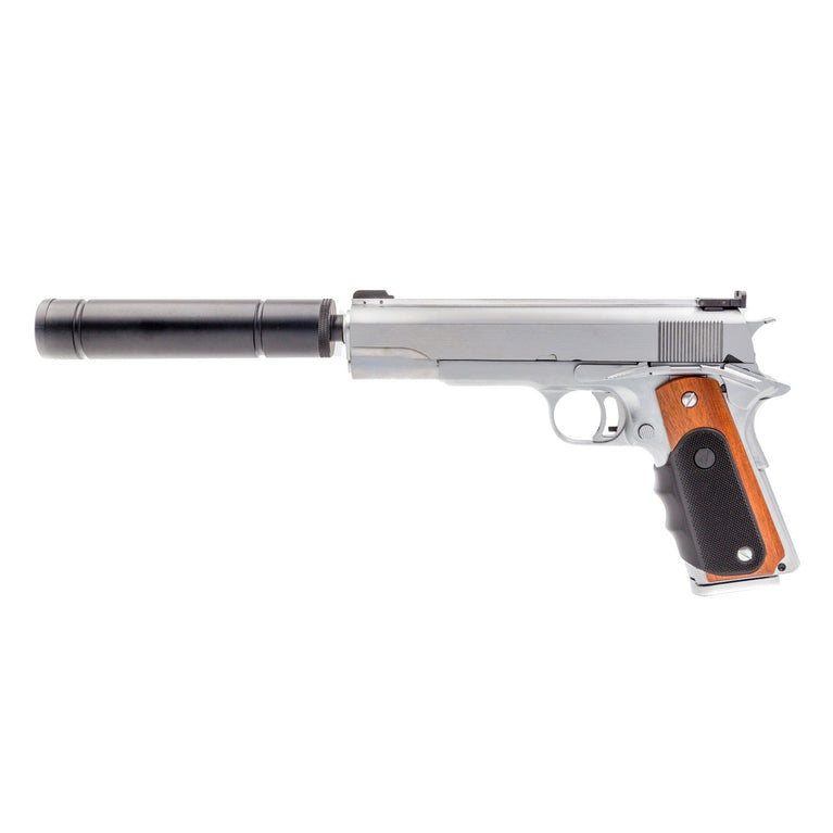 VX-9 Agency GBB Pistol (Silver|Black)