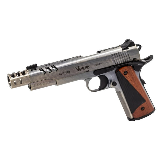 CS Defender Pro GBB Pistol (Brushed Alu) (Silver Barrel)
