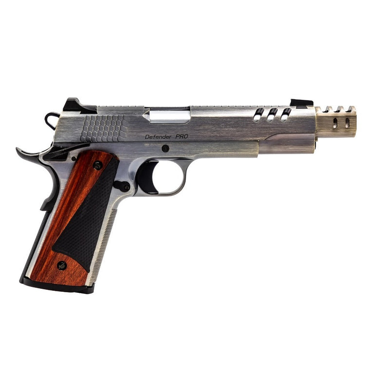 CS Defender Pro GBB Pistol (Brushed Alu) (Silver Barrel)