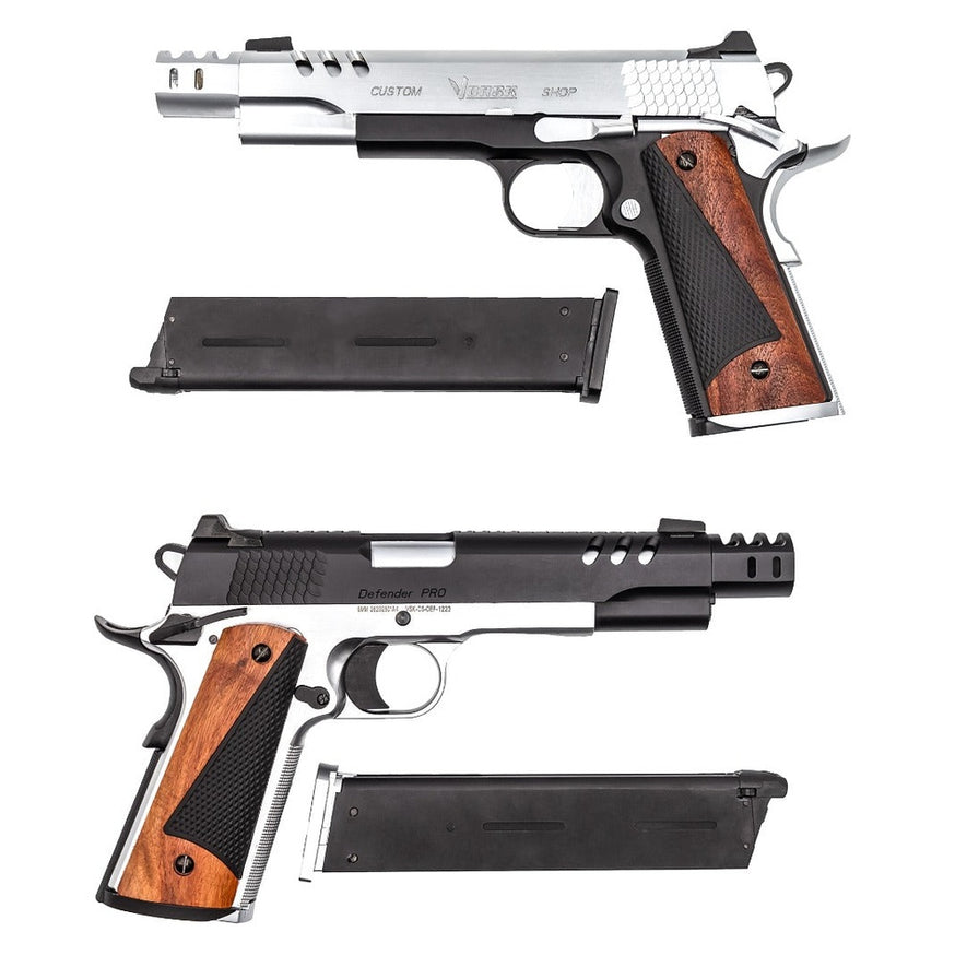 CS Defender Pro GBB Double Pack (Silver|Black)